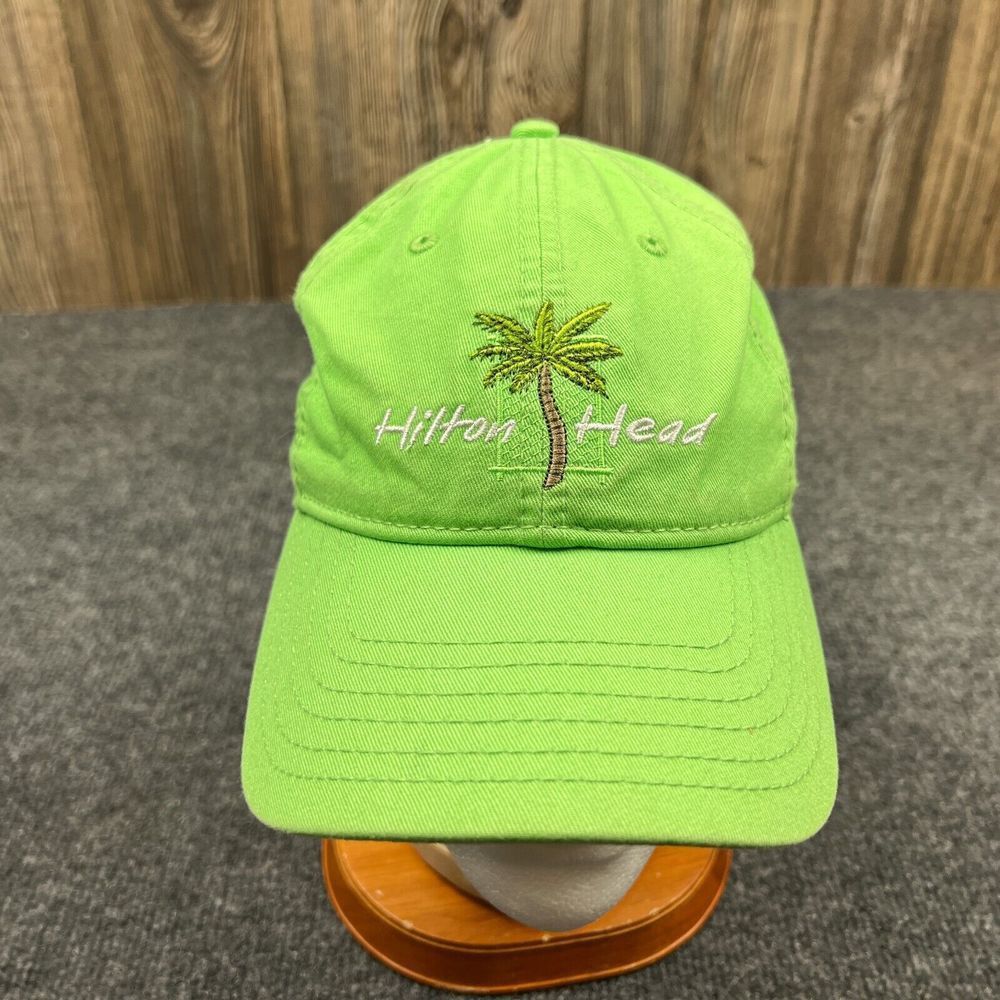 C-Side Sales Hilton Head South Carolina Cap Adult Adjustable Palm Tree Hat